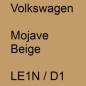 Preview: Volkswagen, Mojave Beige, LE1N / D1.